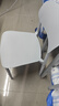 全品屋餐椅凳子塑料椅子办公椅靠背休闲椅书桌椅学习椅化妆椅电脑椅 实拍图