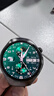 华为HUAWEI WATCH 5 46mm高端款航天级钛合金表壳木星棕素皮复合表带X-TAP智感窗eSIM 实拍图