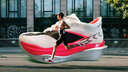 李宁（LI-NING）运动发带男女吸汗头带止汗带跑步导汗带篮球防汗头巾戴束发带头箍 实拍图