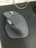 罗技（Logitech）大师系列 MX Master 3S 菁英版 无线蓝牙鼠标  办公静音鼠标 人体工学 石墨黑 无线接收器需另购买 实拍图