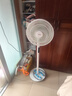 美的（Midea）【幸运草安睡1S】一级能效直流变频声控电风扇家用遥控卧室静音落地扇台式桌面抗菌大风力转页扇 实拍图