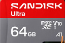 闪迪（SanDisk）64GB TF（MicroSD）内存卡 A1 U1 C10 至尊高速移动版存储卡 读速140MB/s 手机平板游戏机内存卡 实拍图