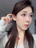 戚小米（QI XIAO MI）S999纯银如意结耳钉女养耳洞耳环防掉防堵针2025新款耳骨钉耳饰 如意结耳钉一对【弯钩款】999足银 实拍图