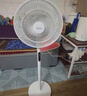 美的（Midea）【幸运草安睡1S】一级能效直流变频声控电风扇家用遥控卧室静音落地扇台式桌面抗菌大风力转页扇 实拍图