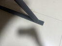 甄严选电脑桌台式电竞桌椅套装组合桌子办公家用桌学习桌书房书桌写字桌 【二段分板】黑碳纤维面140*75CM 实拍图