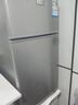 小鸭小冰箱迷你小型家用 冷藏冷冻两用宿舍寝室出租房用双门办公室电冰箱节能省电 【节能省电】138银色【一级能效 高效保鲜】43L 实拍图
