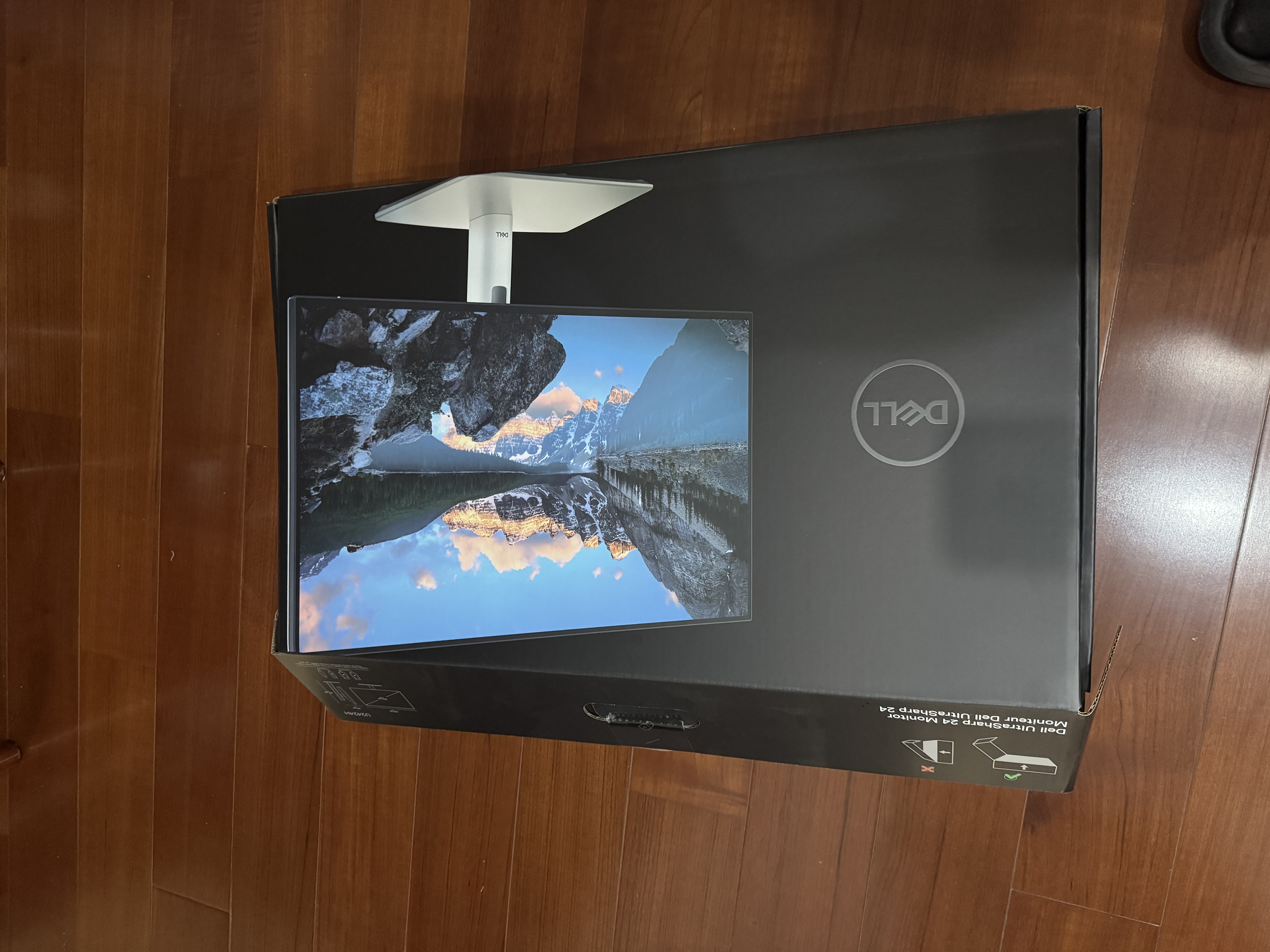 戴尔（DELL）UltraSharp 23.8/24英寸 120HZ高刷 戴尔显示器  全高清IPS TUV物理防蓝光认证DC调光 电脑显示屏 U2424H 120Hz 官方标配 含3年原厂上门更换服 实拍图