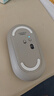 罗技（Logitech）LOGITECH PEBBLE 无线蓝牙鼠标 静音鼠标 办公鹅卵石造型 轻薄便携 时尚小巧 烟云灰 实拍图