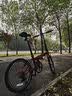 大行（DAHON）折叠自行车20寸8速男女折叠车P8青春版KAC081 消光红 实拍图