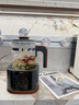 格丽思（GREENIS）煮茶壶纯钛养生壶 喷淋式煮茶器养生烧水壶保温一体全自动恒温泡茶壶 新款高档大气蒸茶煮茶壶 深空灰礼盒装（纯钛壶底-单直筒茶漏） 实拍图