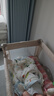 优乐博（ULOP）婴儿床可移动拼接床多功能折叠床升降围栏新生儿宝宝摇篮摇摇床 0-3岁哄睡觉神器婴儿床带尿布台蚊帐床垫 婴儿用品满月礼物活动晒图送空气纤维床垫 实拍图