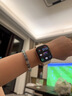 Apple/苹果 Watch S11 智能手表GPS款46毫米玫瑰金色铝金属表壳淡桃粉色运动型表带S/M MEVT4CH/B情人节 实拍图