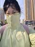 蕉下（beneunder）防晒衣女春夏新款冰丝凉感升级披肩AL118香草绿XL 实拍图