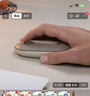 罗技（Logitech）LOGITECH PEBBLE 无线蓝牙鼠标 静音鼠标 办公鹅卵石造型 轻薄便携 时尚小巧 烟云灰 实拍图