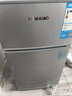 华宝小冰箱小型家用出租房用冷藏冷冻两用一级能效节能省电迷你宿舍寝室办公室二门电冰箱 【店长推荐】58L银色【一级能效】 实拍图