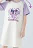 小马宝莉女童睡裙a类纯棉2026新款夏季儿童家居服女孩可爱睡衣 紫 120 实拍图