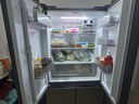 华凌美的出品426十字双开门冰箱超薄风冷无霜一级能效双变频对开多门四门京东自营HR-426WSP国家补贴 实拍图