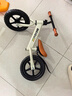 贝趣儿童平衡车1-3-6-12岁宝宝滑步车无脚踏小孩自行车男孩两轮滑行车 发泡轮 14寸 白色 适合身高100-130cm 2-5岁幼儿女孩圣诞节新年礼物 实拍图