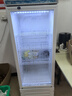志高展示柜冷藏大容量饮料柜冰柜商用保鲜柜超市玻璃门冰箱立式啤酒柜 单门下机【直冷节能】蓝白 一级节能省电80% 实拍图
