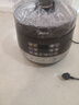美的（Midea）【价保618】有钛0氟青瓷电压力锅少盐提鲜70kPa高压锅1000W大功率0涂层精钢厚釜电饭煲MY-E5860G 实拍图