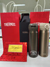 膳魔师（THERMOS）钛杯Ti纯钛保温杯大容量水杯商务杯子团购生日礼物TCTG 太空灰【纯钛茶隔片】 500ml 实拍图