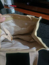 鹏境帆布手提包外出简约小巧饭袋包立体手拎包通勤加厚上班便当宝妈 搞怪小熊小方包【卡其色】 实拍图