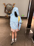蕉下（beneunder）儿童防晒衣防晒服外套男女童凉感透气速干防晒AL11124云朵漫游150 实拍图