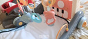盟石（cute stone）婴儿玩具新生儿见面礼盒实用0-6个月健身架宝宝用品满月礼物高档 鲨鱼充电版【甄享礼盒款】4合1健身架+学步车+钢琴 臻享高档礼盒款【活石＆盟石联合出品】百天送礼无忧 实拍图