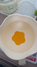 COOKSS蛋花辅食碗喂水喂奶训练吃饭硅胶吸盘碗宝宝餐盘儿童 实拍图