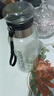 【送杯套】大容量加厚玻璃杯子便携杯茶水分离带杯套泡茶水杯 透明 1000ml吨吨桶 1只装 实拍图