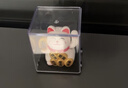 侑家良品太阳能招财猫 办公室桌面小摆件 节日礼品送朋友家人热门商品2寸 实拍图