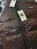 Abercrombie & Fitch男装25秋冬新款美式双拉链LOGO立领羽绒服外套132-5199 棕色 XS (170/84A) 实拍图