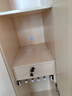 全友（QUANU）家居现代简约风成品大衣柜顶柜组合家具家用卧室分段式衣橱柜子 【白橡木色】1.86m五门衣柜 多规格灵活组合+科学分区收纳 实拍图