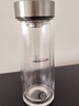 希诺双层玻璃杯男家用商务办公泡茶杯子过滤车载水杯XN-9301 265mL 实拍图