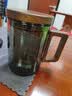 富光泡茶杯茶水分离高硼硅玻璃杯喝茶水杯子花茶杯男公道杯礼物400ML 实拍图