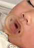 世喜安抚奶嘴6个月以上防龅牙胀气1-3岁夜用扁头超软仿母乳超轻air款 实拍图