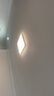 欧普照明（OPPLE）全光谱护眼吸顶灯卧室灯智能LED照明灯具简约现代快装圆形 实拍图