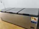 妮雪冰柜商用冷冻大容量商用卧式家用冷柜全冷冻冷藏柜展示柜商用冰柜大冰箱 2088单温双机铜管-扩容版三门2.56米长【一级能耗】 实拍图