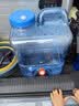 极度空间纯净水桶 矿泉水桶大容量PC饮水桶自驾游手提户外桶方形桶带龙头20L 实拍图