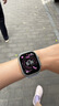 Apple/苹果 Watch Ultra 3 智能手表蜂窝款49毫米原色钛金属表壳蓝配亮蓝野径回环表带S/M MEWT4CH/B 实拍图