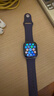 Apple/苹果WatchS11智能手表GPS款42毫米银色铝金属表壳雾紫色运动型表带S/M-联通补贴 实拍图
