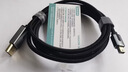 山泽MiniDP转DP1.4线1米 迷你dp转接头8K60hz雷电口240hz高清转换器适用苹果微软笔记本接显示器MTP10 实拍图