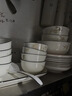 京东京造 碗盘餐具整套 景德镇碗具碟子套装乔迁之喜陶瓷礼盒金枝玉叶78头 实拍图