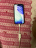 Apple/苹果 type-c/usb-c转lightning闪电转换器 旗舰店原装有线耳机转换器 充电/数据线传输/音频传输 实拍图