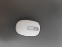 罗技（Logitech）M196 无线蓝牙鼠标 办公鼠标 笔记本商务办公家用 小巧便携 对称手型 珍珠白 实拍图