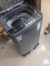 小鸭【官方店】全自动洗衣机小型宿舍迷你母婴儿童小孩宝宝专属家用出租房预约洗脱一体洗衣机小型迷你 6.5kg全自动【强力电机+终身联保】透明黑 波轮 全自动洗脱一体 实拍图