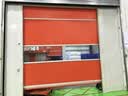BY快速门工业门彩色帘布光电开关防尘防潮快速导轨门pvc快速卷帘门 涡轮快卷定金 实拍图