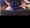 HAPPY SOULMATE 乐知己智能伴奏无弦吉他鼓机折叠无痛电吉他Solo自动挡电子吉他APP数码 N1 灰黑色 实拍图