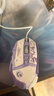 罗技（G） G502 HERO主宰者 有线鼠标 游戏鼠标  g502hero  可配重HERO引擎 礼盒送男友 RGB炫彩灯光 G502H-星河紫+鼠标垫+防滑贴 实拍图