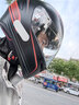 AGV K1S头盔K1摩托车机车全盔四季通用全覆式跑盔男女广角通风透气3C K1S-WARMUP MATT BLACK RED XL（适合59-61头围） 实拍图